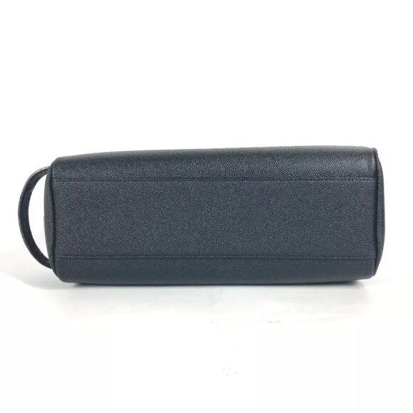SAINT LAURENT PARIS 609347 Logo with handle grooming case pouch bag - Picture 4 of 16